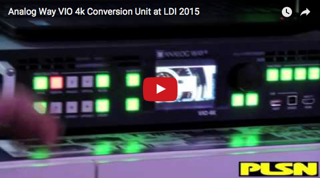 Video of the Week: Analog Way V10 4K Unit