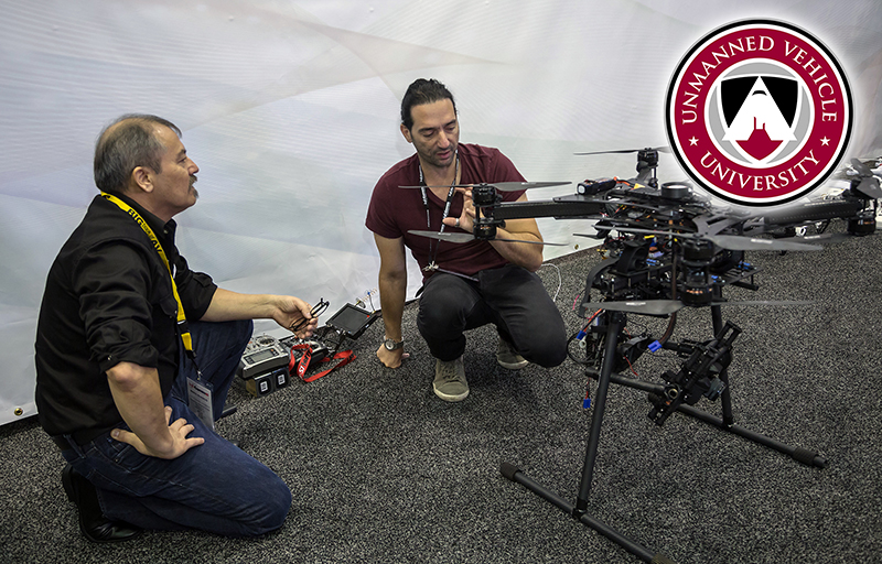 UVU drone training at InfoComm 2015