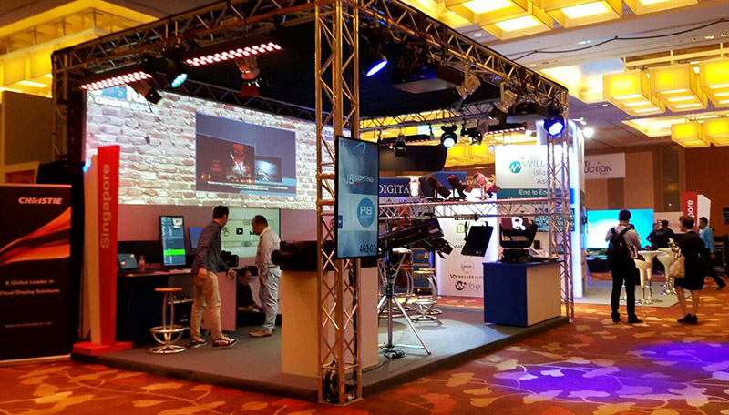 Christie projection technologies are being featured at BroadcastAsia 2016 this week.