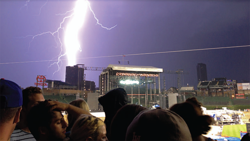 Lighting can't be prevented, but severe weather protocols should be followed to minimize risks.