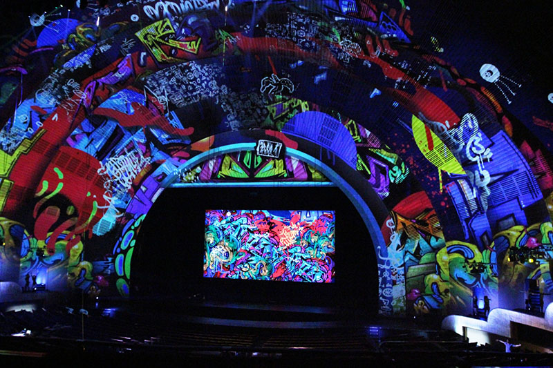 This is the show’s first projection upgrade in more than four years, and DWP Live’s first permanent installation in New York City.