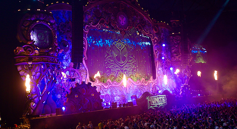 Blackmagic Design played a key role with the Tomorrowland UNITE event held July 23 in Gelsenkirchen, Germany.