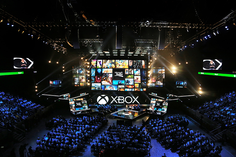 Microsoft's 2016 E3 press briefing event