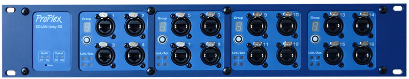 ProPlex EZ-Lan Unity 20, front view