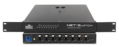 Chauvet and other manufacturers are working on ways to let media servers and lighting consoles trigger complex fixture functions at the same time. Chauvet's Net-Switch distributes Art-Net, Kling-Net, sACN and other protocols.