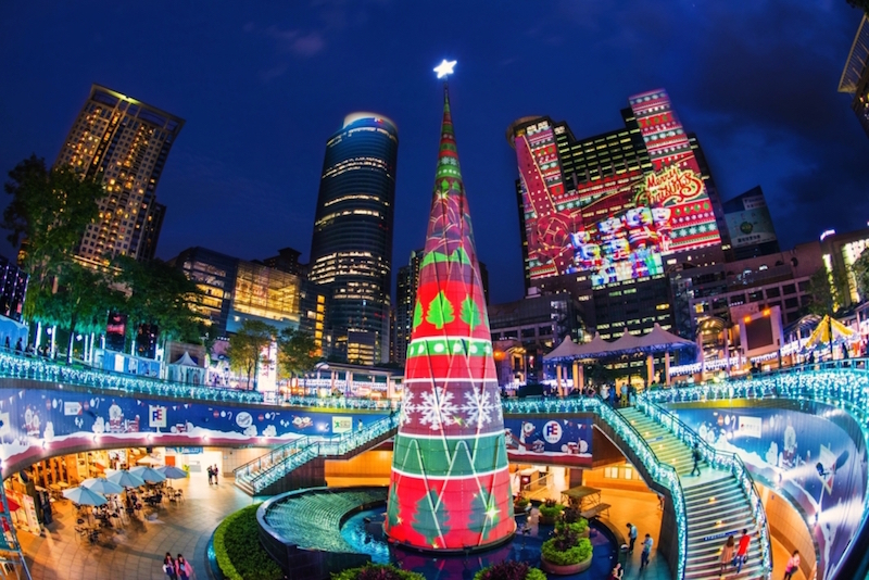 Christmasland Projection Mapping