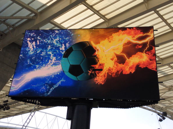 Video wall at Dragão Stadium