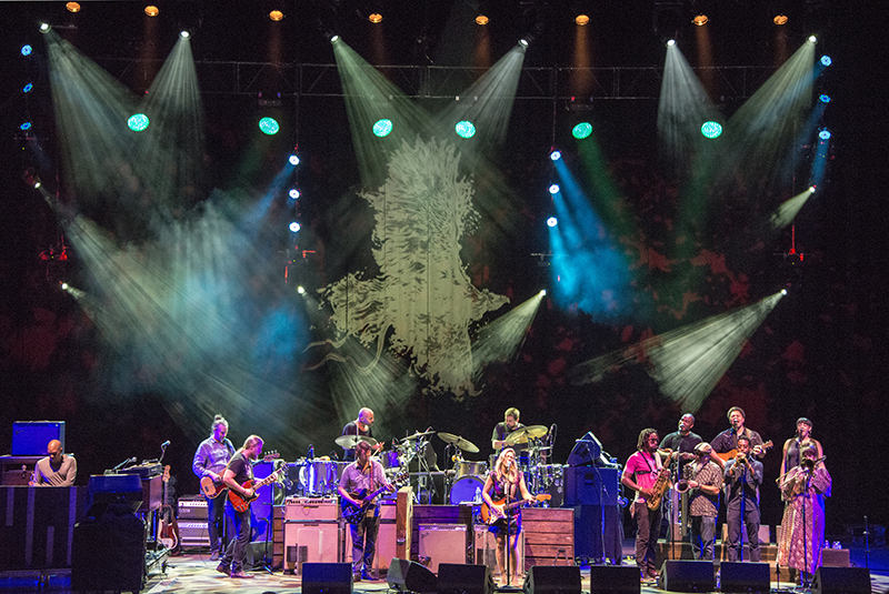 Tedeschi Trucks Band rolled into the Verizon Amphitheater in Alpharetta, GA on July 23. Photo by Marc Lowenstein