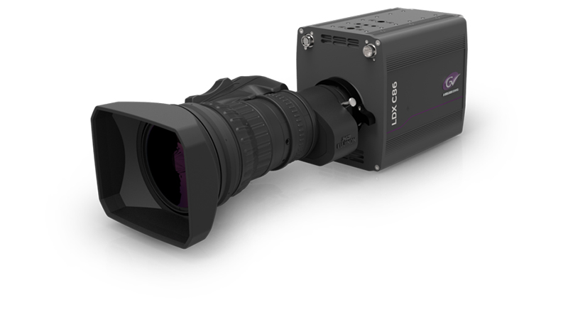 Grass Valley’s LDX C86 lens and camera