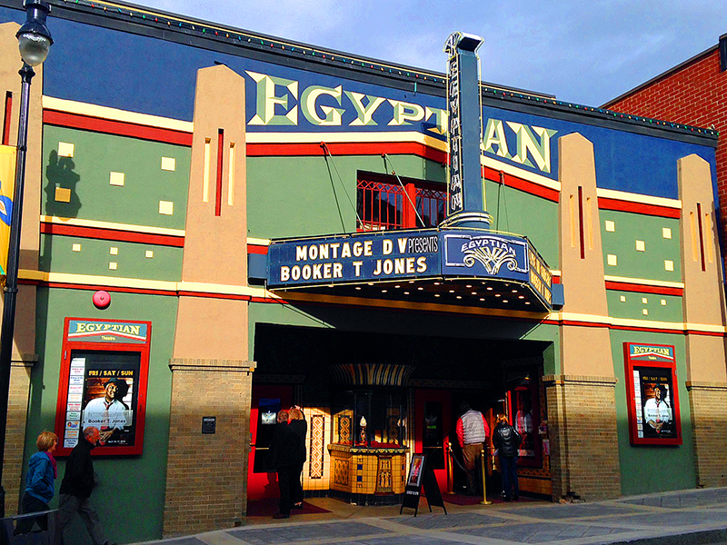 The Egyptian Theatre in Park City, UT is the original venue for the Sundance Film Festival.