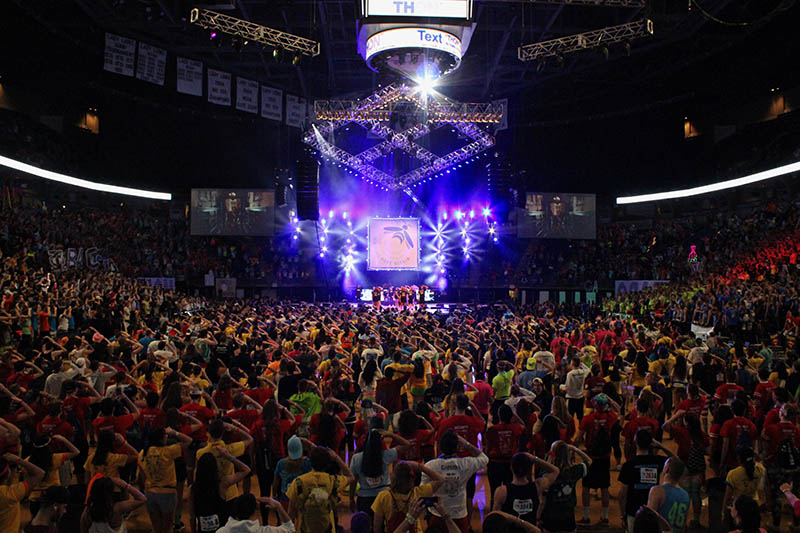 The 2017 Penn State IFC/Panhellenic Dance Marathon took place Feb. 17-19.