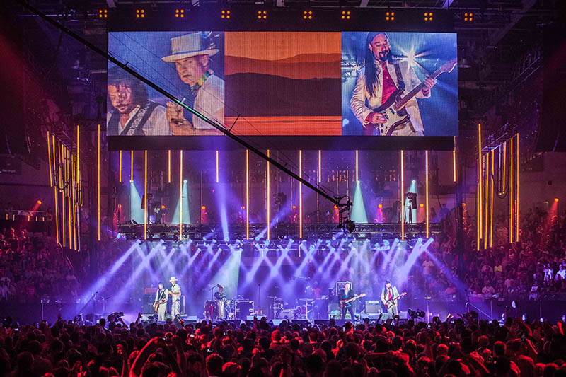 The Tragically Hip: A National Celebration during its live broadcast last August in Kingston, Ontario. Photo by Mike Homer.