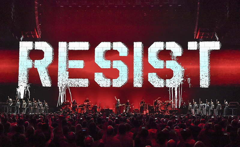 Roger Waters 2017 tour photo by Steve Jennings