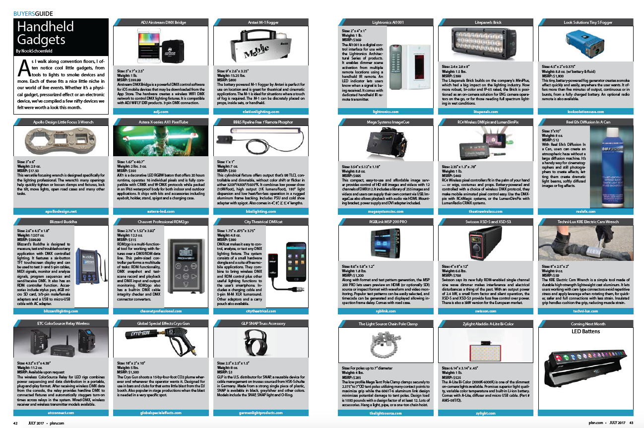 PLSN July 2017 Buyers Guide - Handheld Gadgets