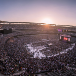 It's not always easy to take a 'bio break.' Photo of Hot 97 Summer Jam courtesy Stageline.