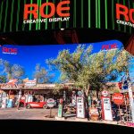 CB cabinets were hung in a circular array at Roe’s InfoComm 2017 booth.