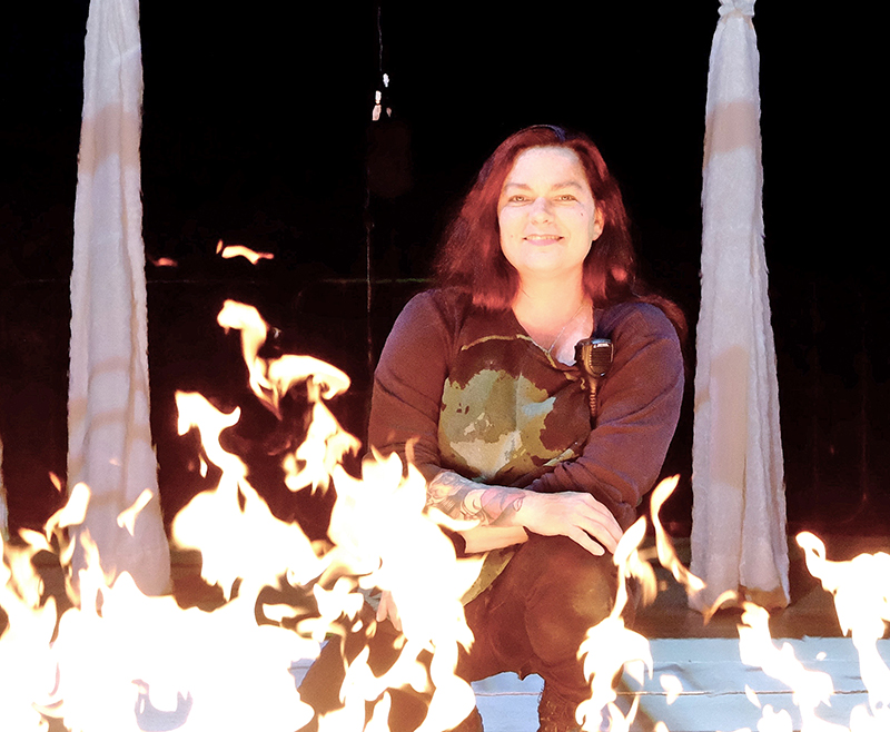 Dianne Fleming's passion for stagecraft led to a career in pyro and special effects