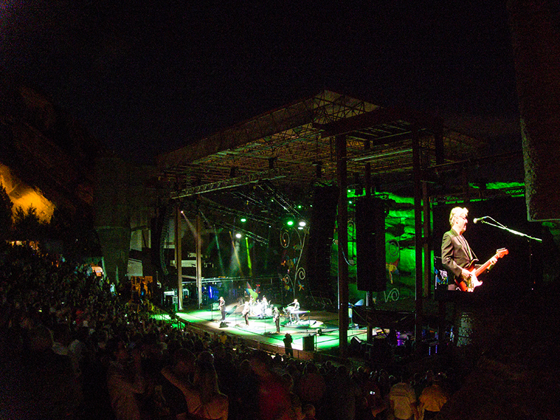 Steve Miller and Peter Frampton rocked Red Rocks in late July.