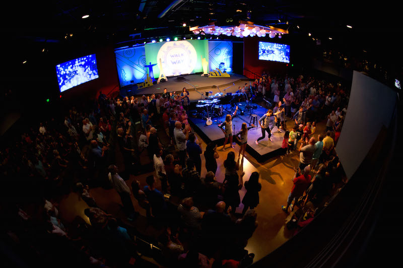 Bridge Bible Church uses Roland V-12