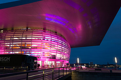 SGM Demos G-Spot, Wash Fixtures at Danish Opera House in Copenhagen